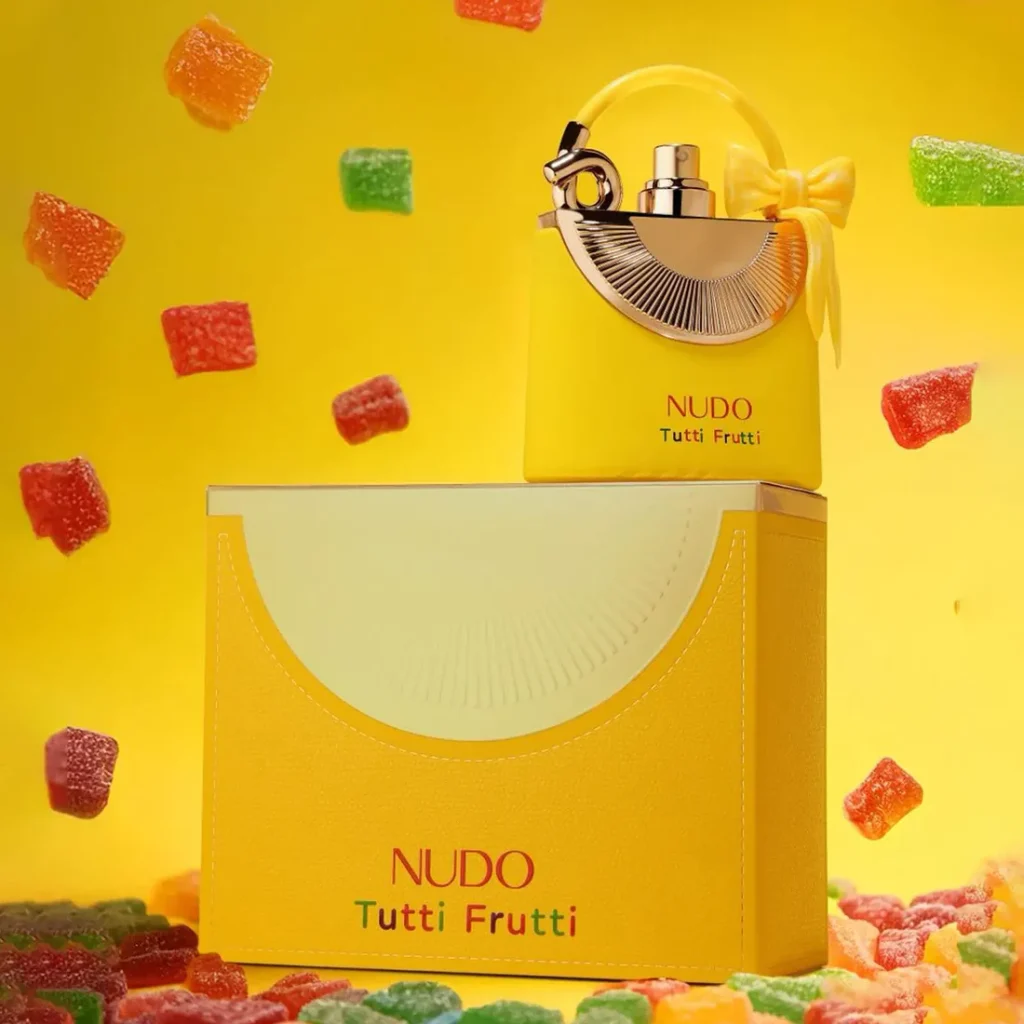 Nudo Tutti Frutti – Fragrance World – Inspired by Vanilla Candy Rock Sugar Twist